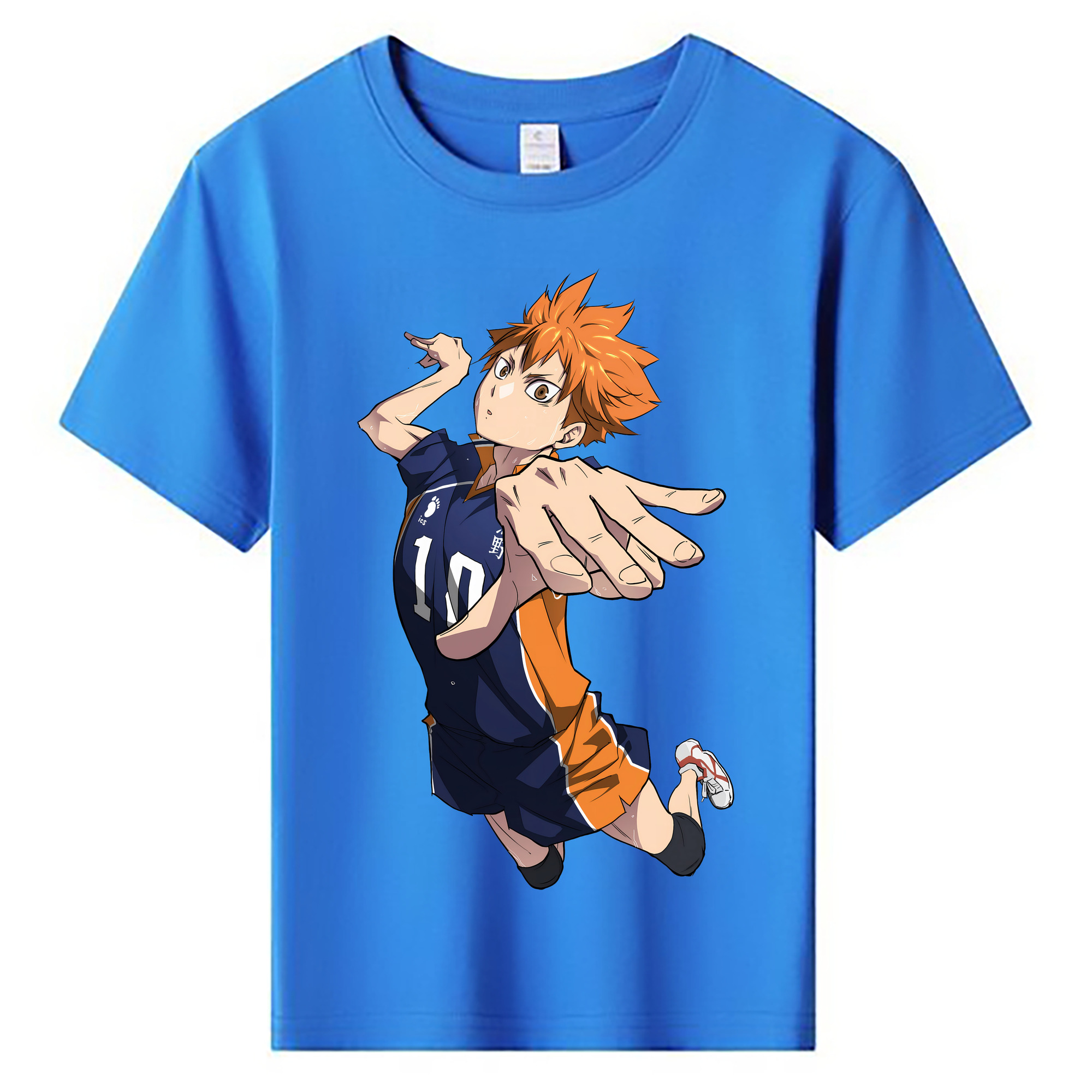 （画像用） ハイキュー!! Haikyu!! 綿100％キッズTシャツ（フロントプリント）
